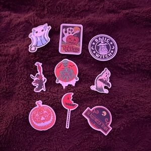 Halloween Sticker Pack - Ghosts, Skeletons & Pumpkin Designs